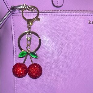 Cherry Bag Charm